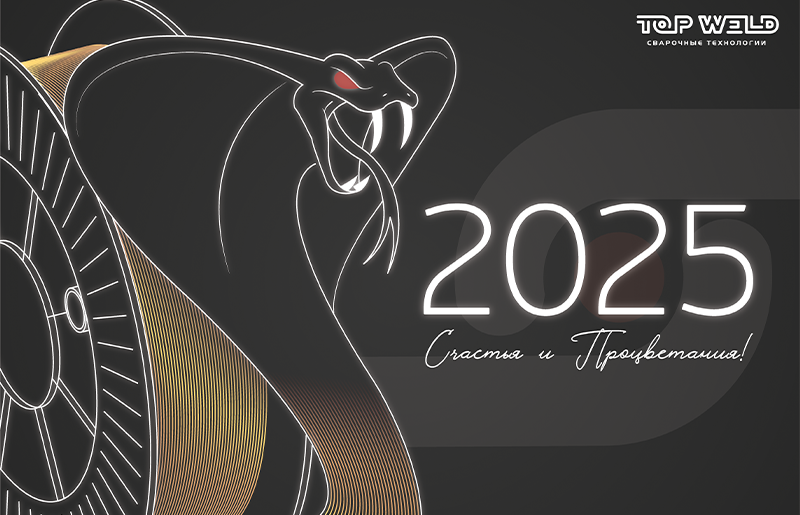 TOP WELD поздравляет с Новым 2025 годом! TOP WELD поздравляет с Новым 2025 годом!